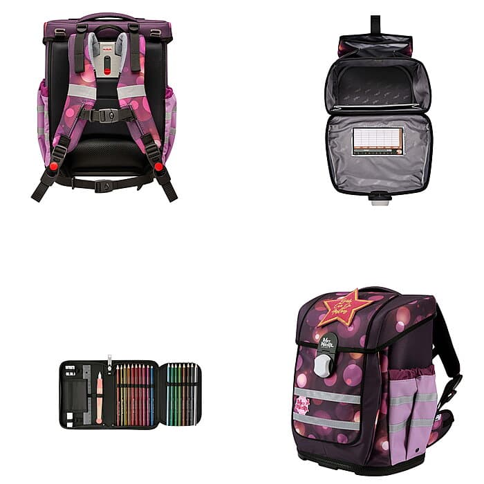 McNeill Ergo McOcean Complete Berry Schulranzenset