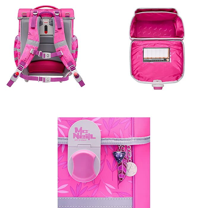 McNeill Ergo Mac2 Birdy mit Pferde McAddy Schulranzen Set