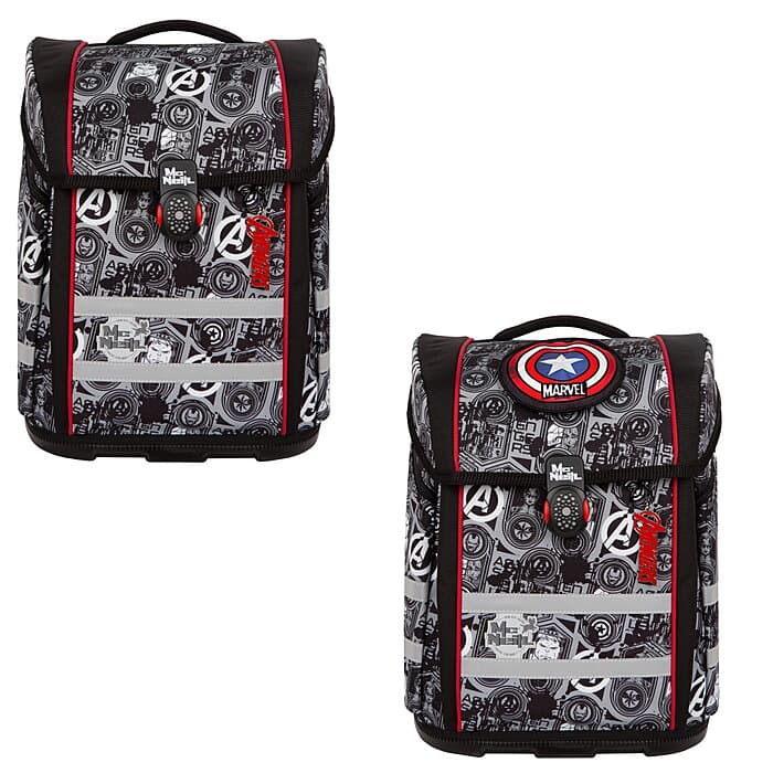 McNeill Perfecto Marvel-Avengers Schulranzen-Set 5 tlg.