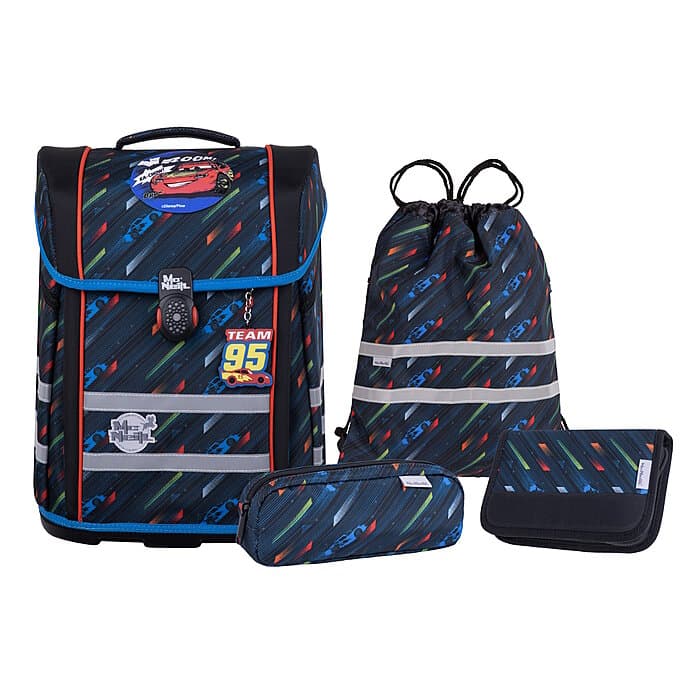 McNeill PERFECTO CARS Schulranzenset 5tlg.