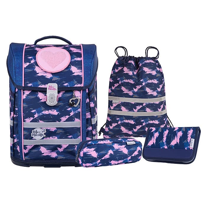 McNeill PERFECTO DENIM Schulranzenset 5tlg.