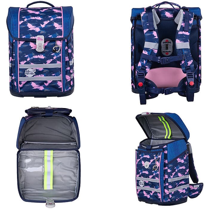 McNeill PERFECTO DENIM Schulranzenset 5tlg.