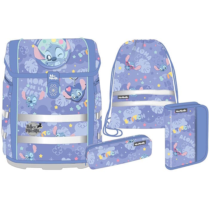 McNeill PERFECTO DISNEY-STITCH II Schulranzenset 5tlg.