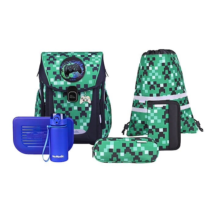 McNeill Primo Schulranzen Set GameZone 9-teilig