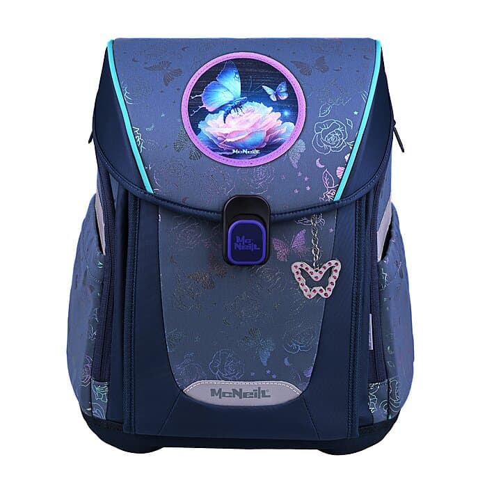 McNeill Primo Schulranzen Set Roses 9-teilig