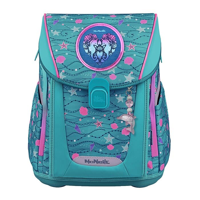 McNeill Primo Schulranzen Set Seafish 9-teilig