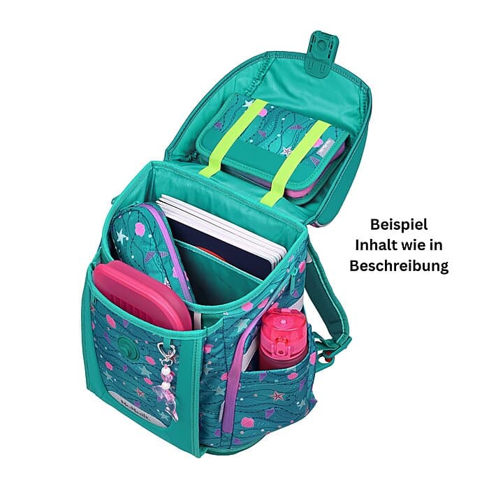McNeill Primo Schulranzen Set Seafish 9-teilig