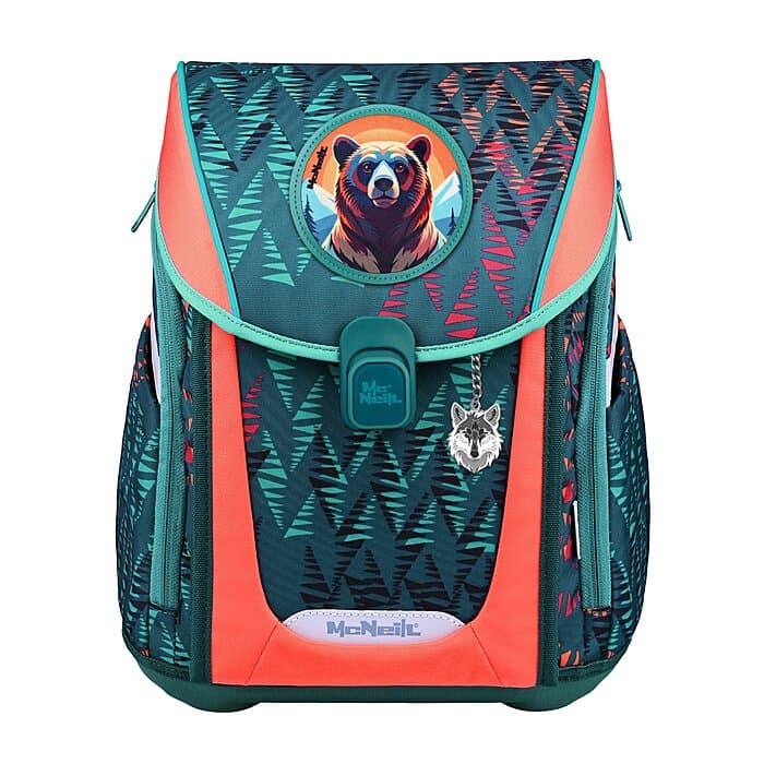 McNeill Primo Schulranzen Set Bear 9-teilig