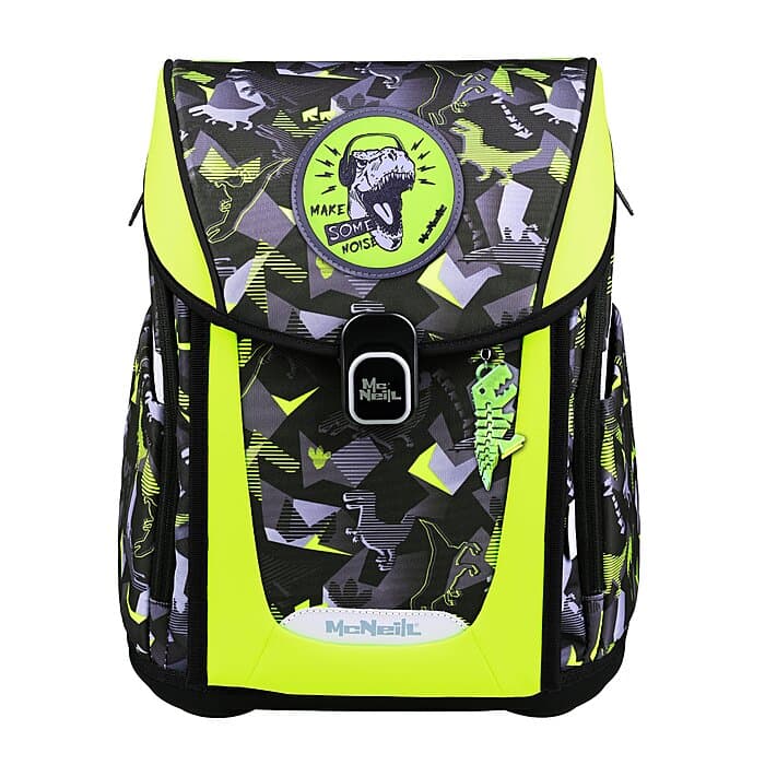 McNeill Primo Schulranzen Set Dinopark 9-teilig