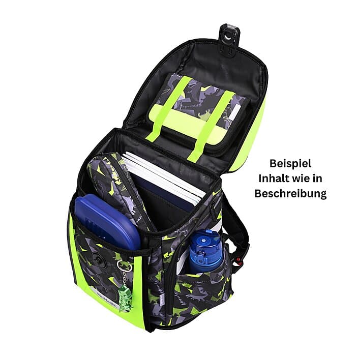 McNeill Primo Schulranzen Set Dinopark 9-teilig