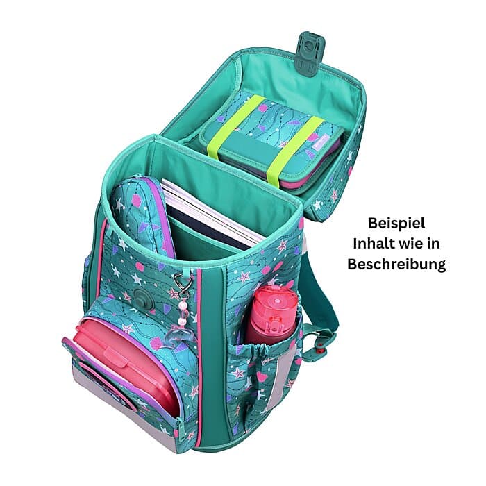 McNeill Bravo Schulranzen Set Seafish 9-teilig