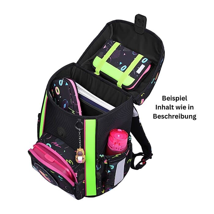 McNeill Bravo Schulranzen Set Capybar 9-teilig