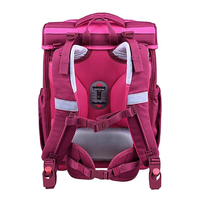 McNeill Bravo Schulranzen Set Berry 9-teilig