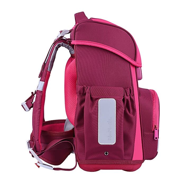 McNeill Bravo Schulranzen Set Berry 9-teilig