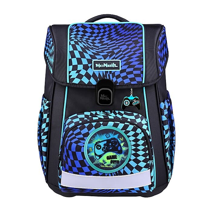 McNeill Bravo Schulranzen Set Gamer 9-teilig