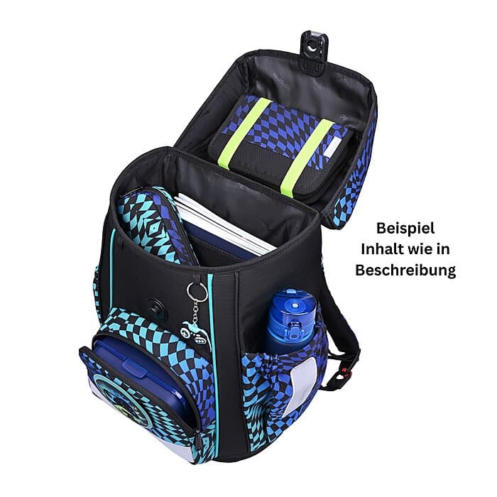 McNeill Bravo Schulranzen Set Gamer 9-teilig