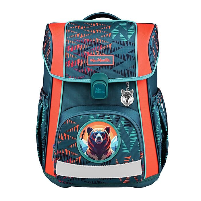 McNeill Bravo Schulranzen Set Bear 9-teilig