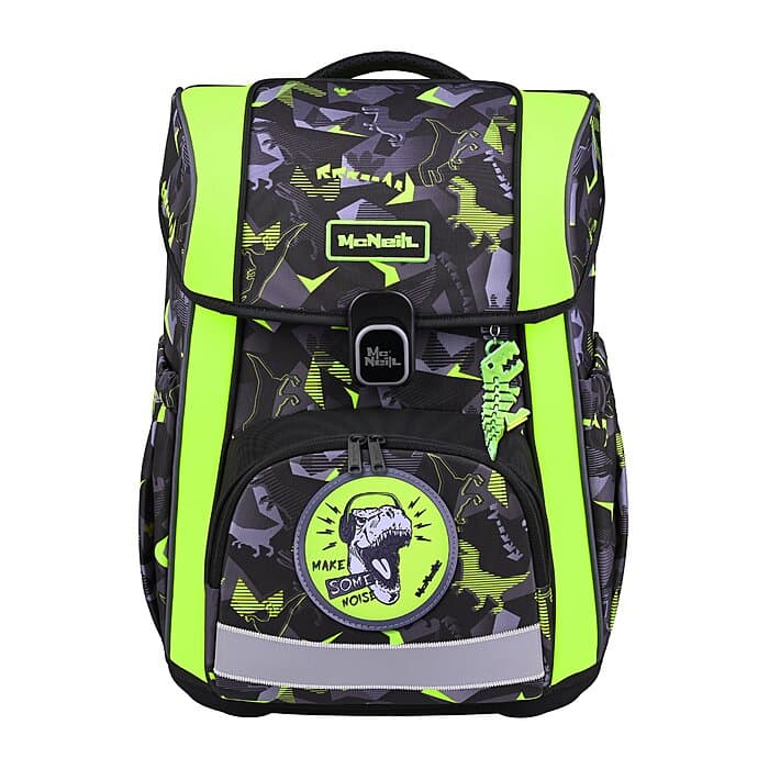 McNeill Bravo Schulranzen Set Dinopark 9-teilig