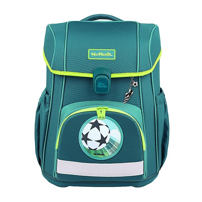 McNeill Bravo Schulranzen Set Petrol 9-teilig