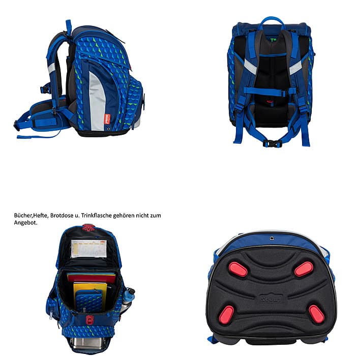 Scout Alpha Flying Monsters Schulranzenset 4tlg