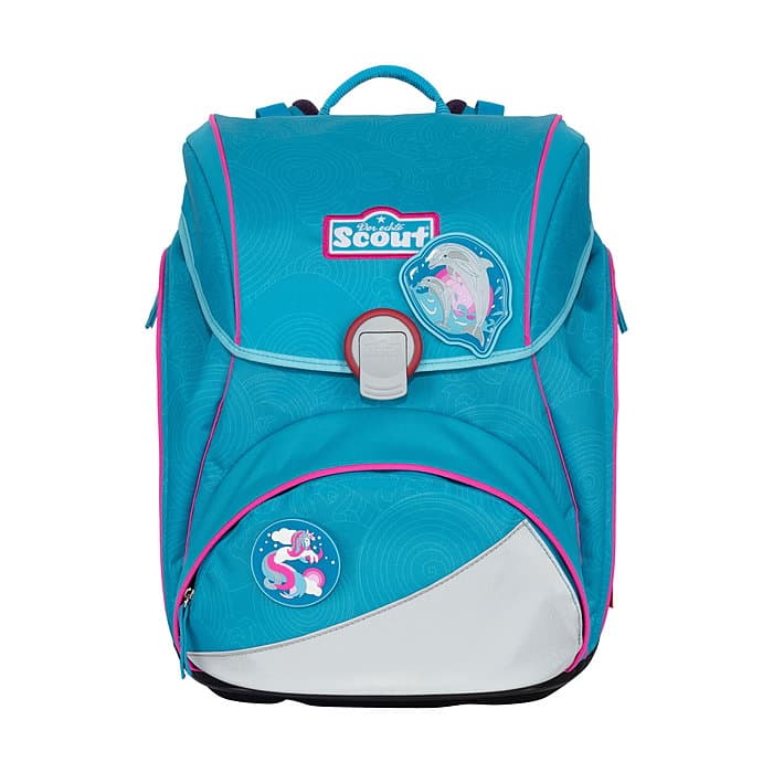 Scout Alpha Dolphins Schulranzenset 4tlg