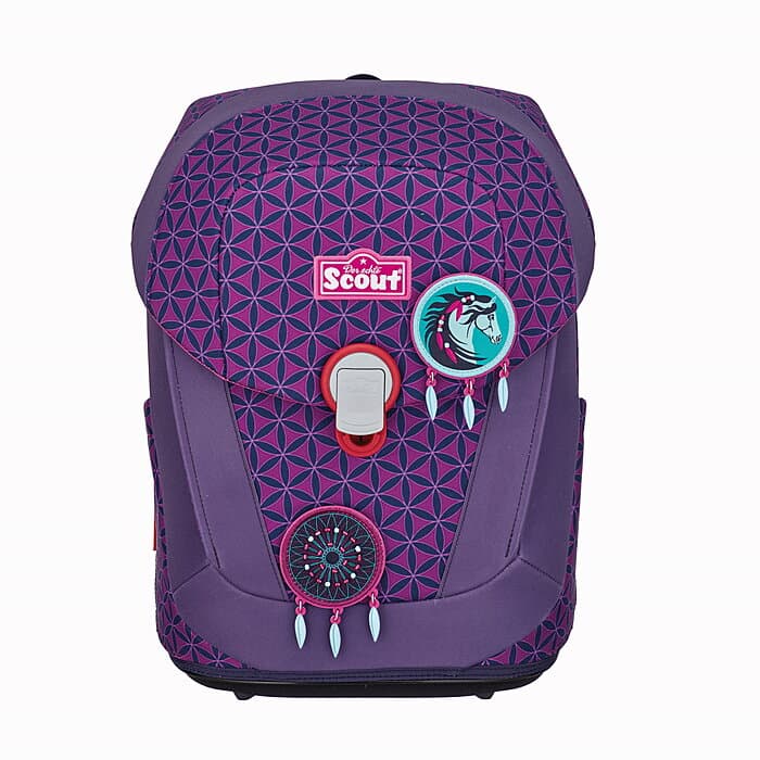 Scout Sunny II Superflash Dreamcatcher 4tlg. Schulranzenset