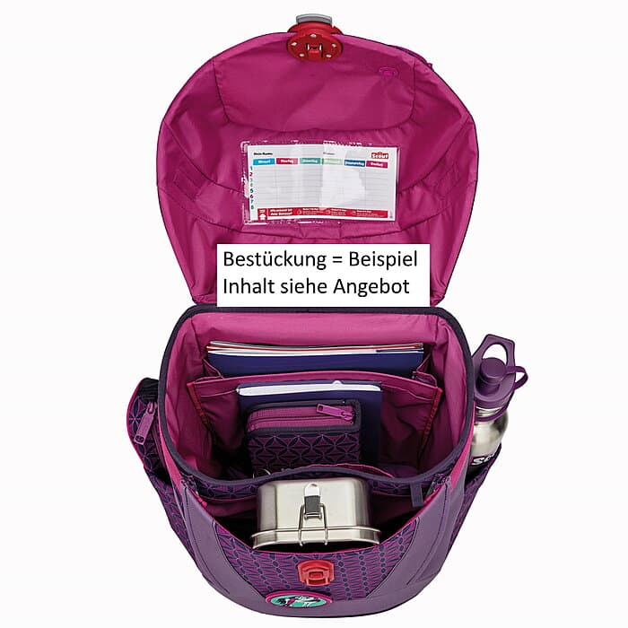 Scout Sunny II Superflash Dreamcatcher 4tlg. Schulranzenset