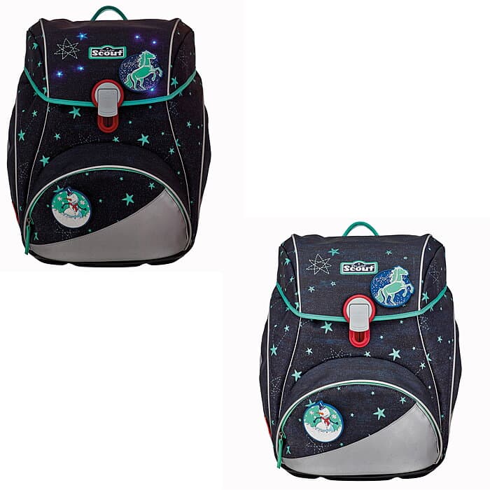 Scout Alpha LED Sternenhimmel 4tlg.Set Schulranzenset