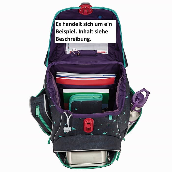 Scout Alpha LED Sternenhimmel 4tlg.Set Schulranzenset