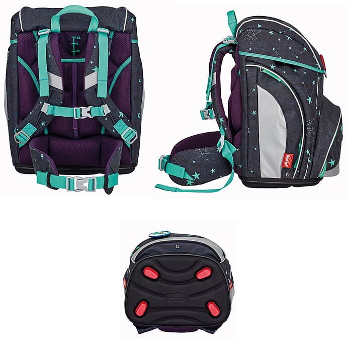 Scout Alpha LED Sternenhimmel 4tlg.Set Schulranzenset