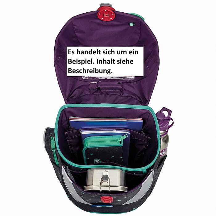 Scout Sunny II LED Sternenhimmel 4tlg.Set Schulranzenset