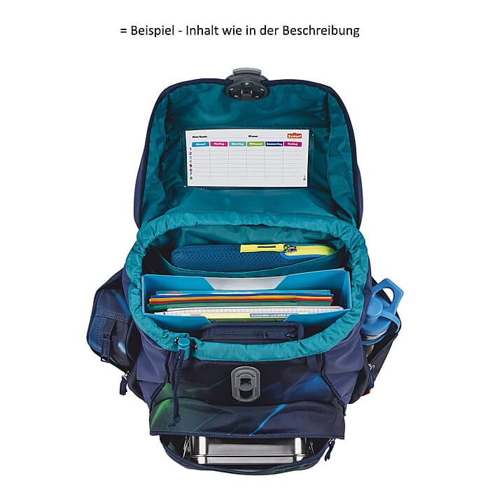 Scout Alpha Exklusiv Superflash City Lights Schulranzenset