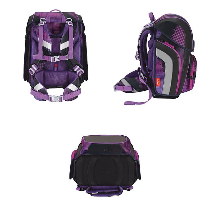 Scout Genius Set Movie Star Pink Pixel Schulranzenset