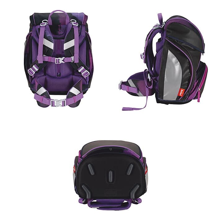 Scout Alpha Set Movie Star Pink Pixel Schulranzenset