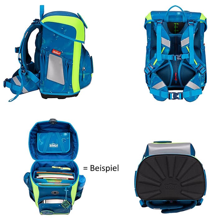 Scout Neo DIN Deep Sea Schulranzensetset
