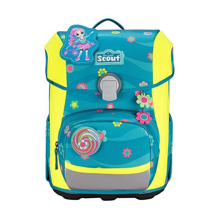 Scout Neo DIN Little Flowers Schulranzensetset