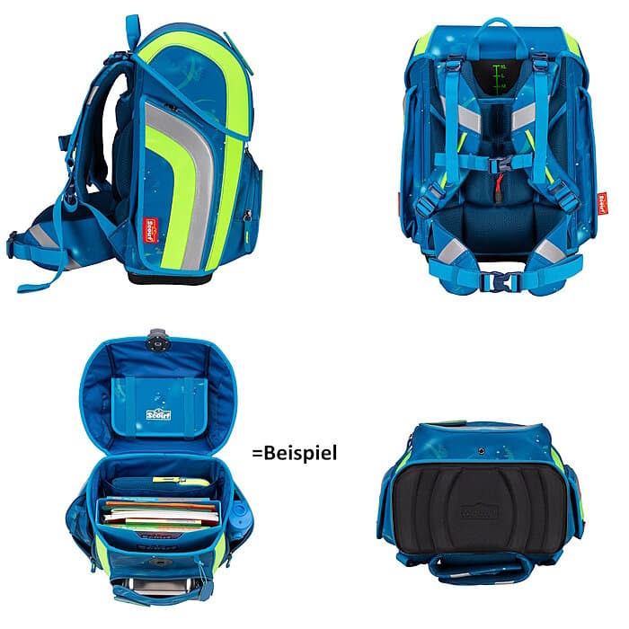 Scout Genius DIN Deep Sea Schulranzensetset