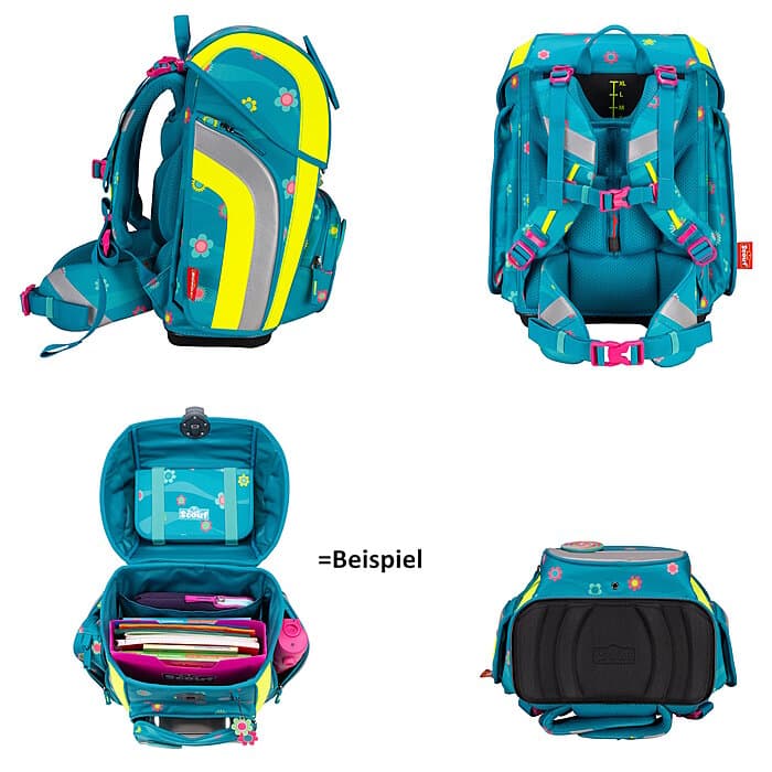 Scout Genius DIN Little Flowers Schulranzensetset