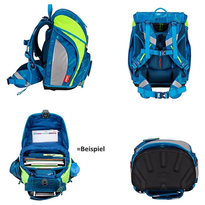 Scout Alpha DIN Deep Sea Schulranzensetset