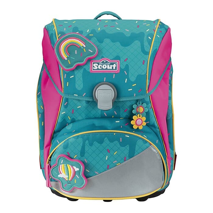 Scout Alpha Schulranzen Set Happy Confetti 5-teilig