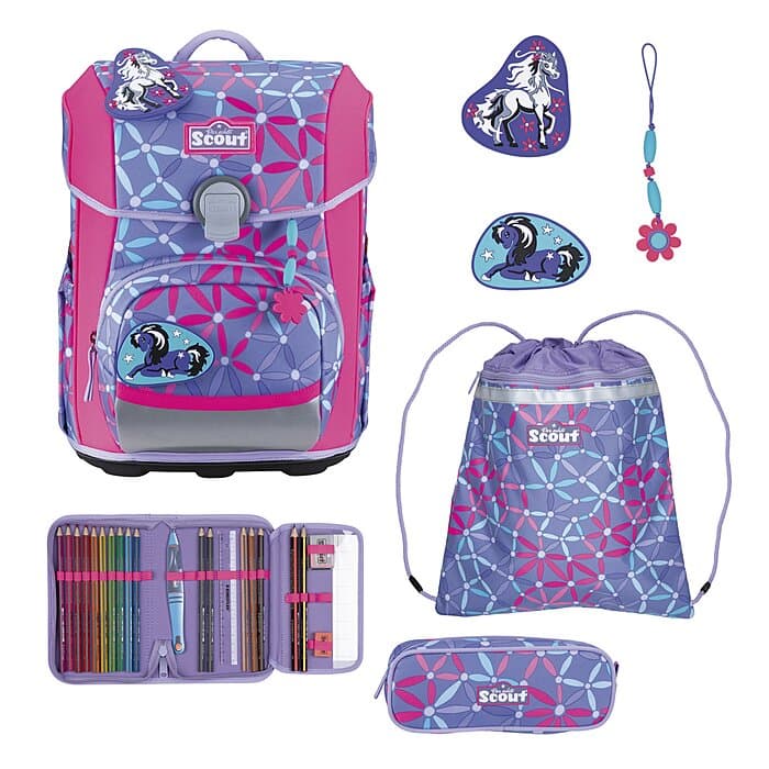 Scout Neo Schulranzen Set Pony Love 5-teilig