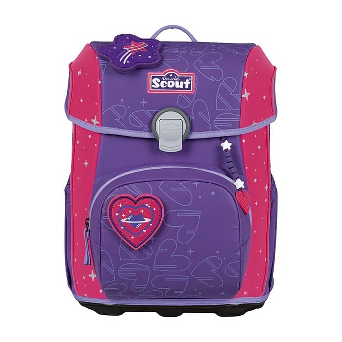 Scout Neo Superflash Extreme Schulranzen Set Heartbeat