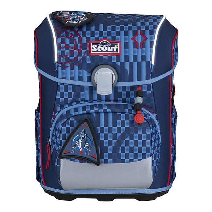 Scout Neo Safety Light Schulranzen Set Space Explorer 5-teilig