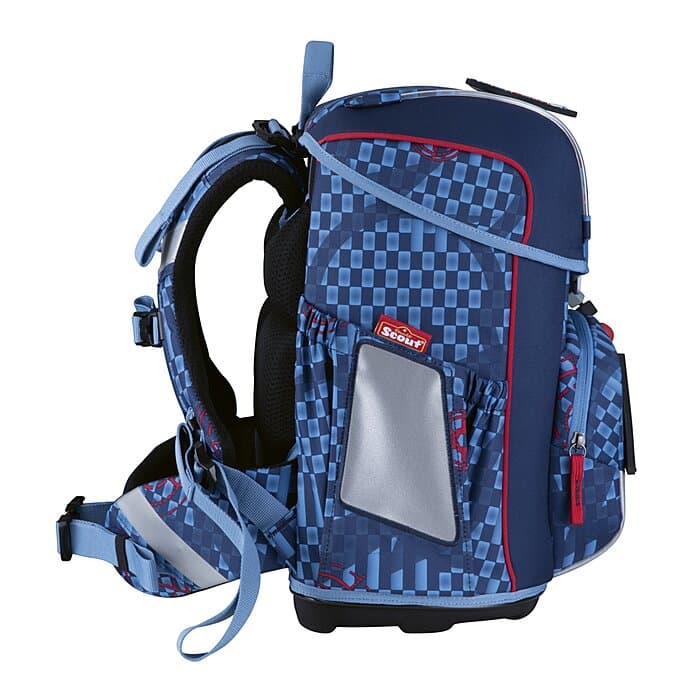 Scout Neo Safety Light Schulranzen Set Space Explorer 5-teilig