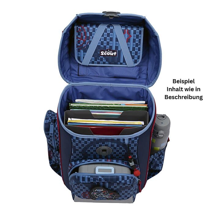 Scout Neo Safety Light Schulranzen Set Space Explorer 5-teilig