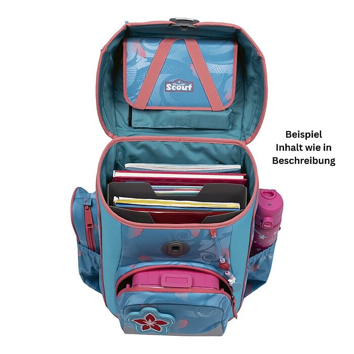Scout Neo Safety Light Schulranzen Set Aloha 5-teilig