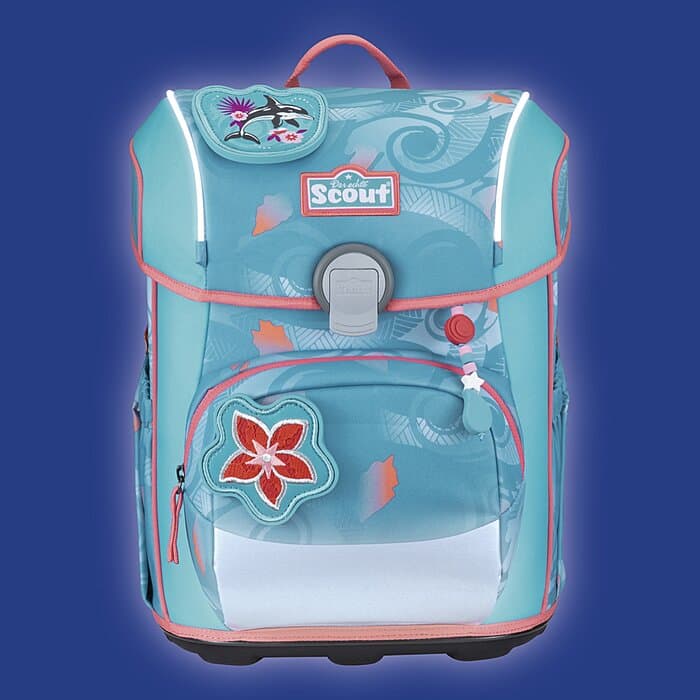 Scout Neo Safety Light Schulranzen Set Aloha 5-teilig