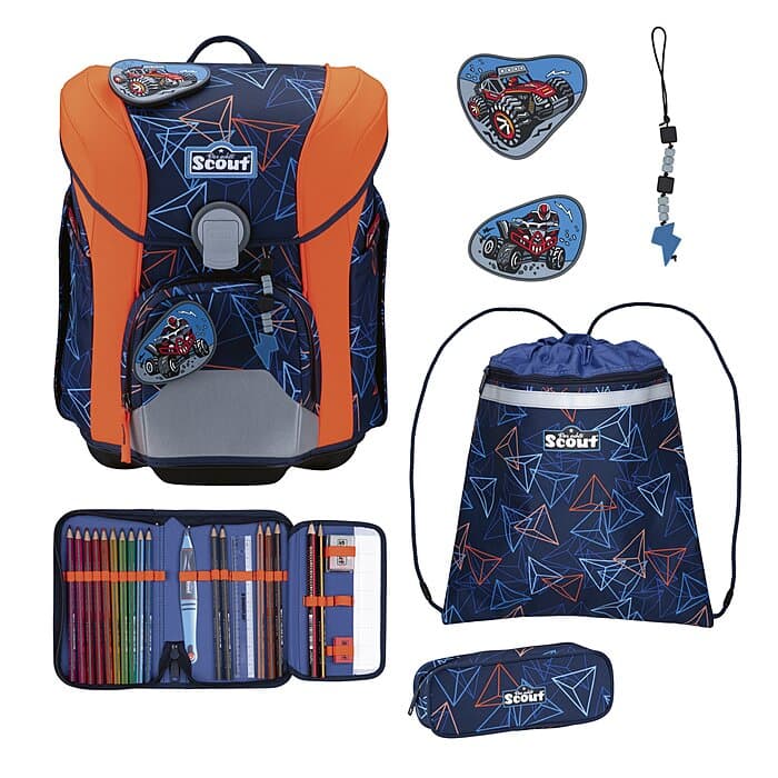 Scout Micro Schulranzen Set Offroad 5-teilig
