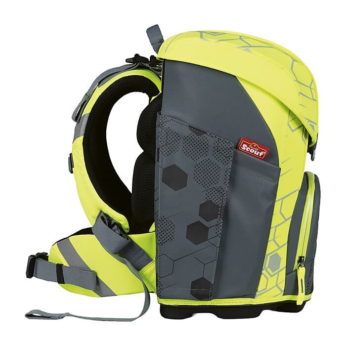 Scout Micro Schulranzen Set Superflash Extreme Soccer Star 5-teilig