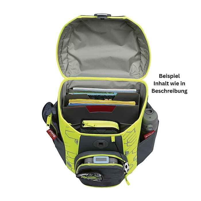 Scout Micro Schulranzen Set Superflash Extreme Soccer Star 5-teilig